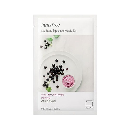 INNISFREE My Real Squeeze Mask EX Acai Berry 20ml